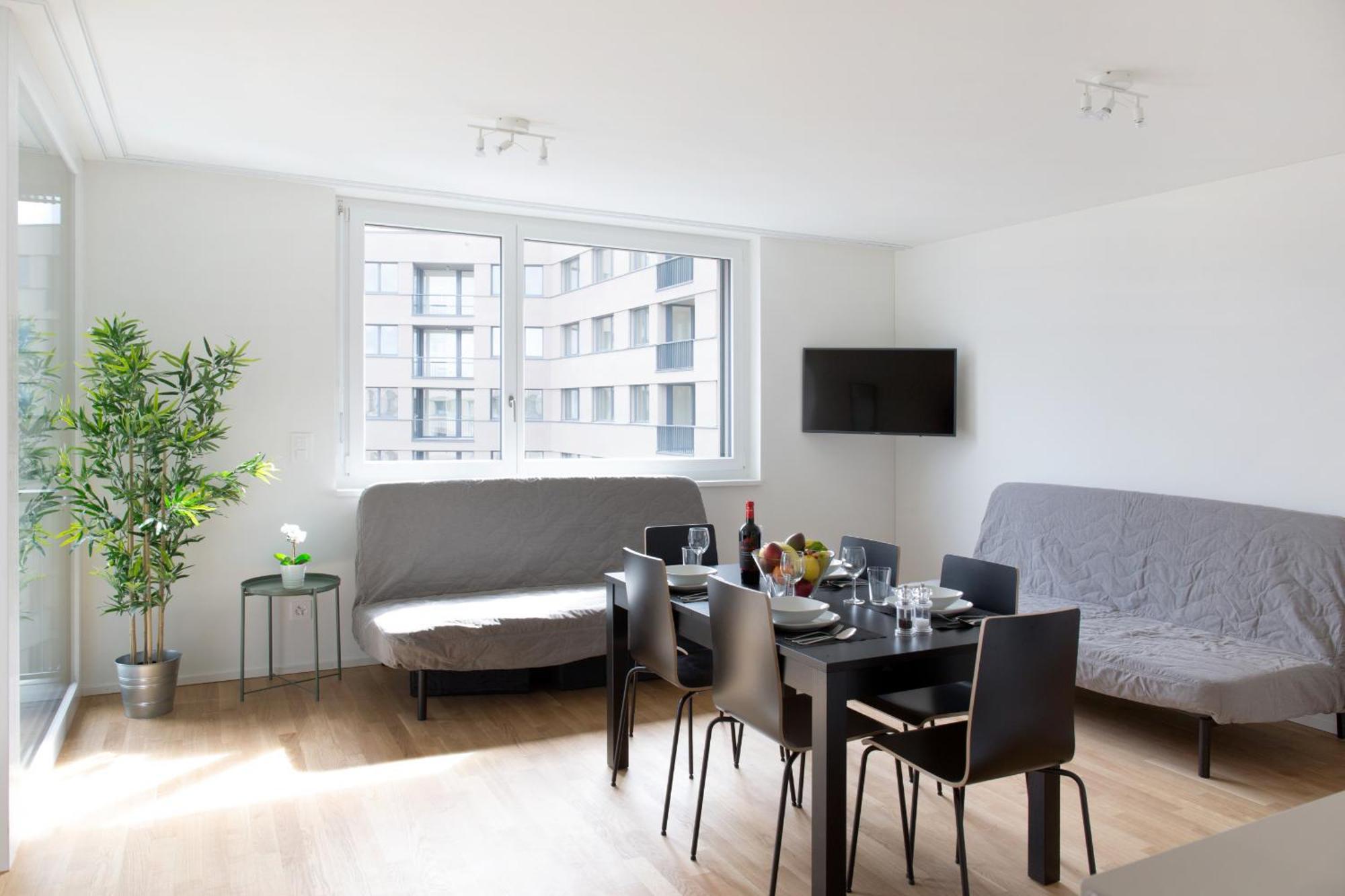 Hitrental Messe Apartments Базель Экстерьер фото